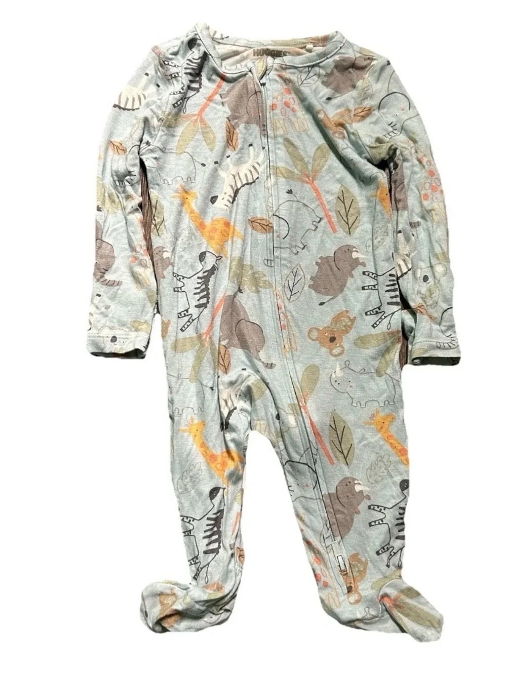 Baby Boy Footie Pajamas Animals Mickey Striped Dinosaurs Size 3 Months